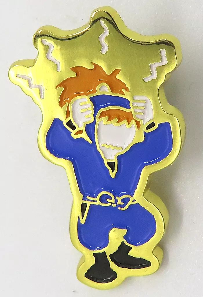 中古】バッジ・ピンズ 不破雷蔵 ゆるパレット ピンズ 「忍たま乱太郎」