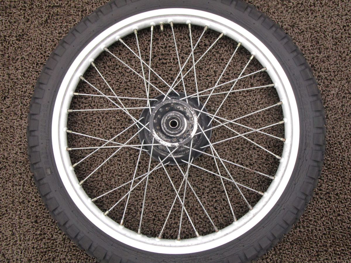 XL200R フロントホイール □A6017 MD06 ホンダ MD06E キャブ車