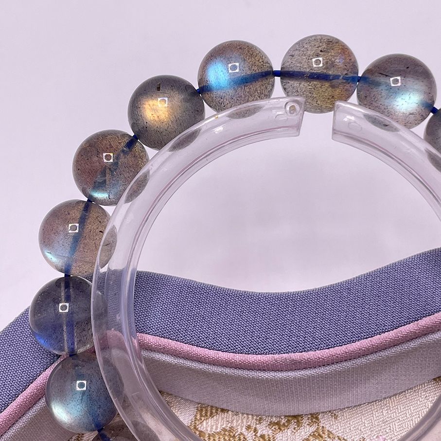 夢色EU製☆レインボーラブラドライト☆パワーストーン