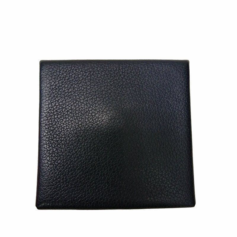 エルメス HERMES バスティア レザー コインケース 紺 ネイビー - メルカリ