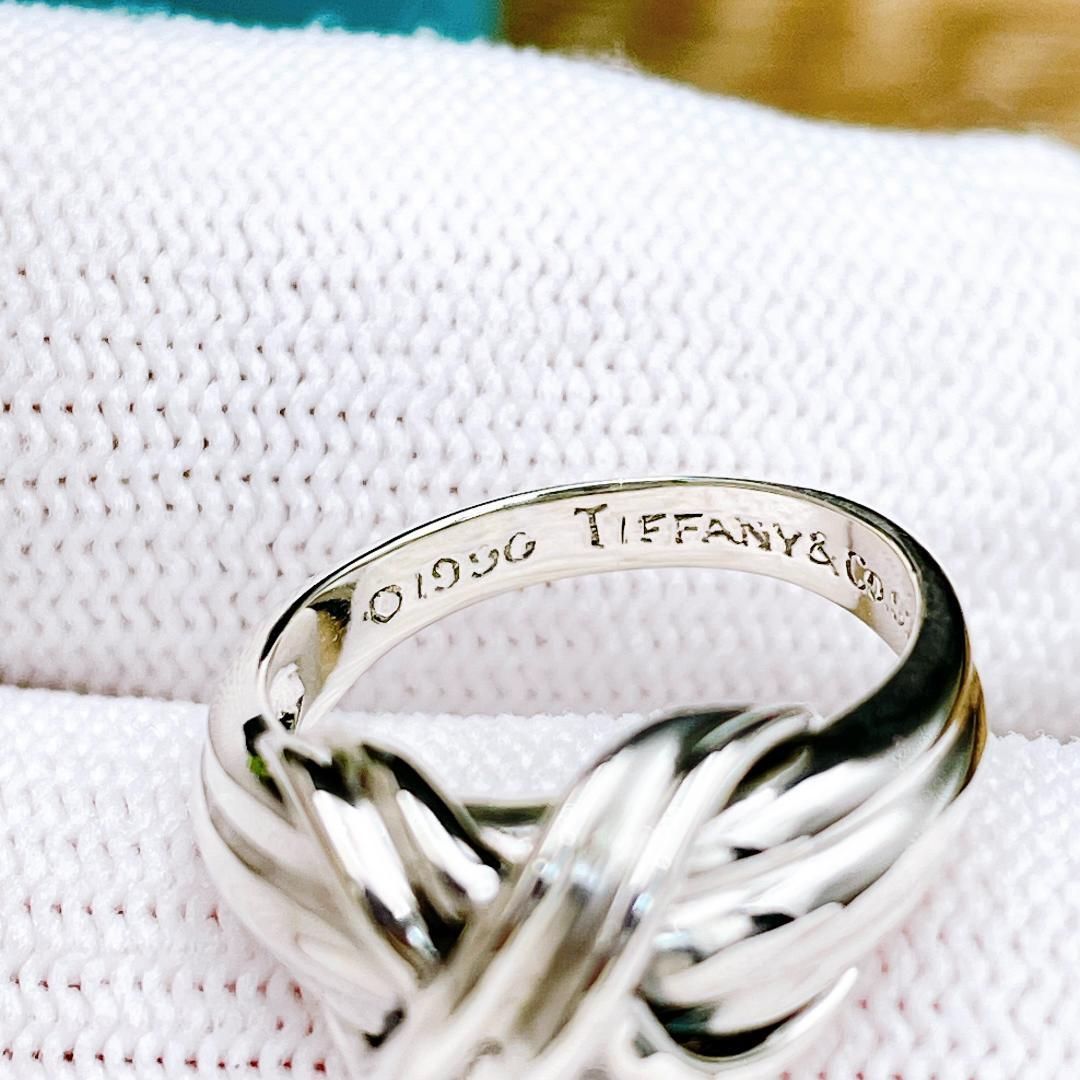 ◇ティファニー◇新品仕上済 Tiffany&Co. シグネチャー クロス リング