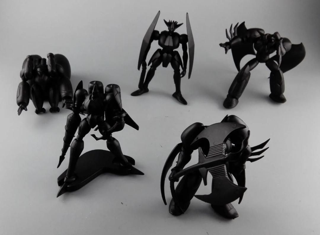 ☆GASHAPON EX☆真ゲッターロボ☆BLACK version☆全5種☆ ガシャポンEX 真ゲッターロボ 地球最後の日ブラックバージョン全