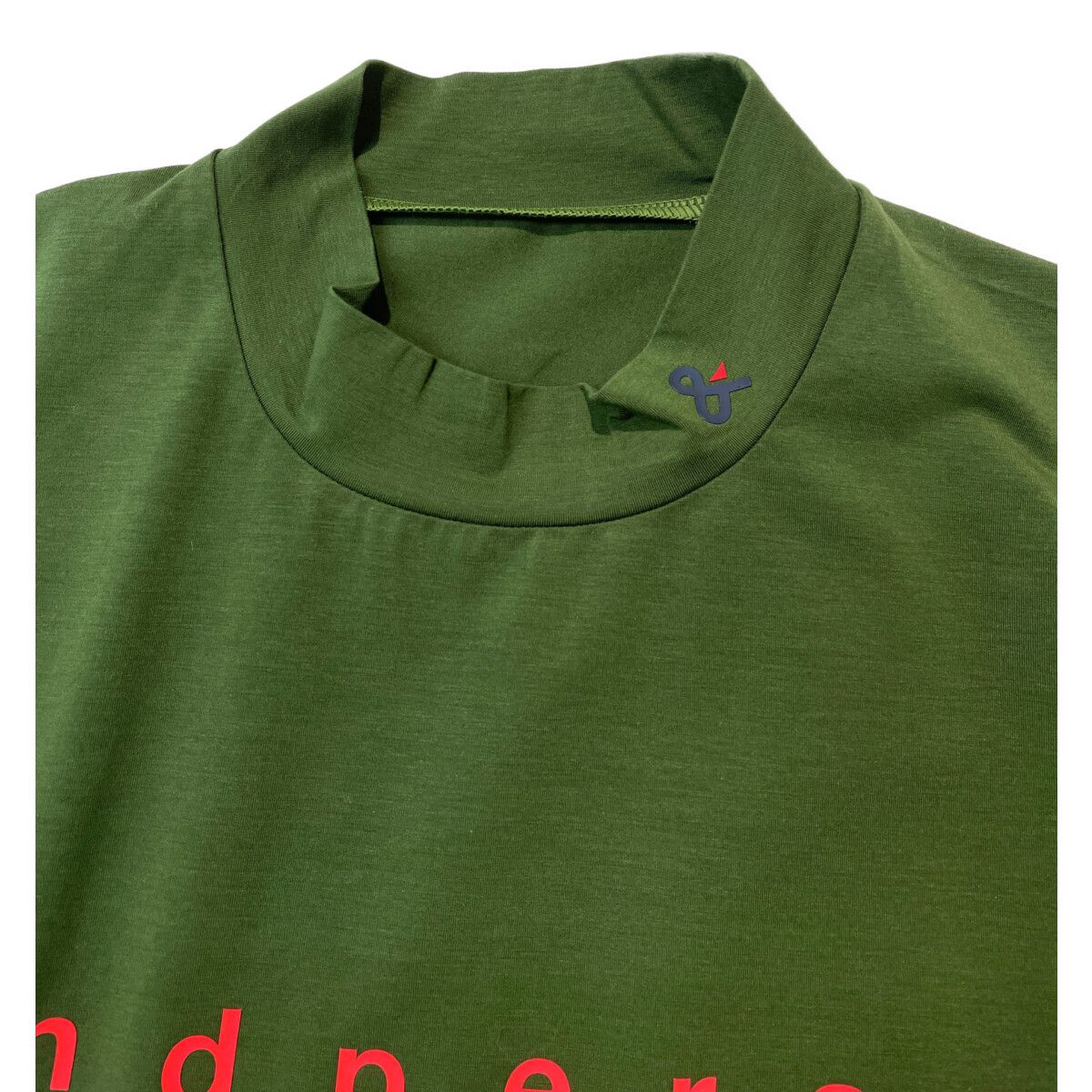 未使用品 メンズ アンパスィ and per se 半袖Tシャツ L 緑系