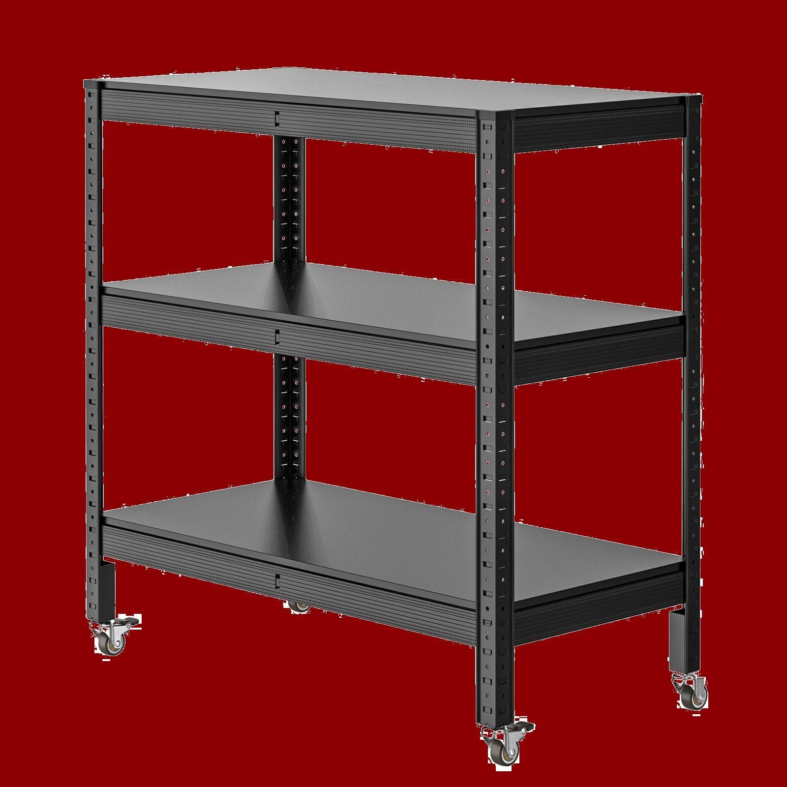 新品　スチールラック　スチール製　ラック　メタルラック　2点セット　キャスター付 スチールラック メタルラック 幅90