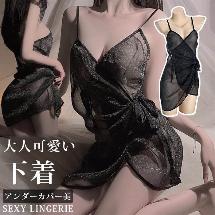 新品未使用　可愛いネグリジェ 日本初販売！とても綺麗で上品！大人可愛いネグリジェ2点セット