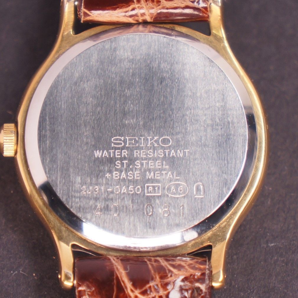稼働美品】SEIKO EXCELINE アンティーク レディース腕時計 新品