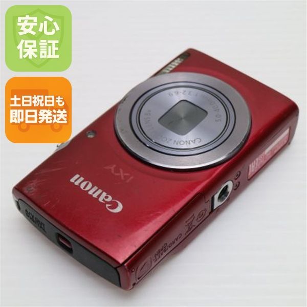 良品中古 IXY 150 レッド 即日発送 コンデジ Canon 本体 土日祝発送OK