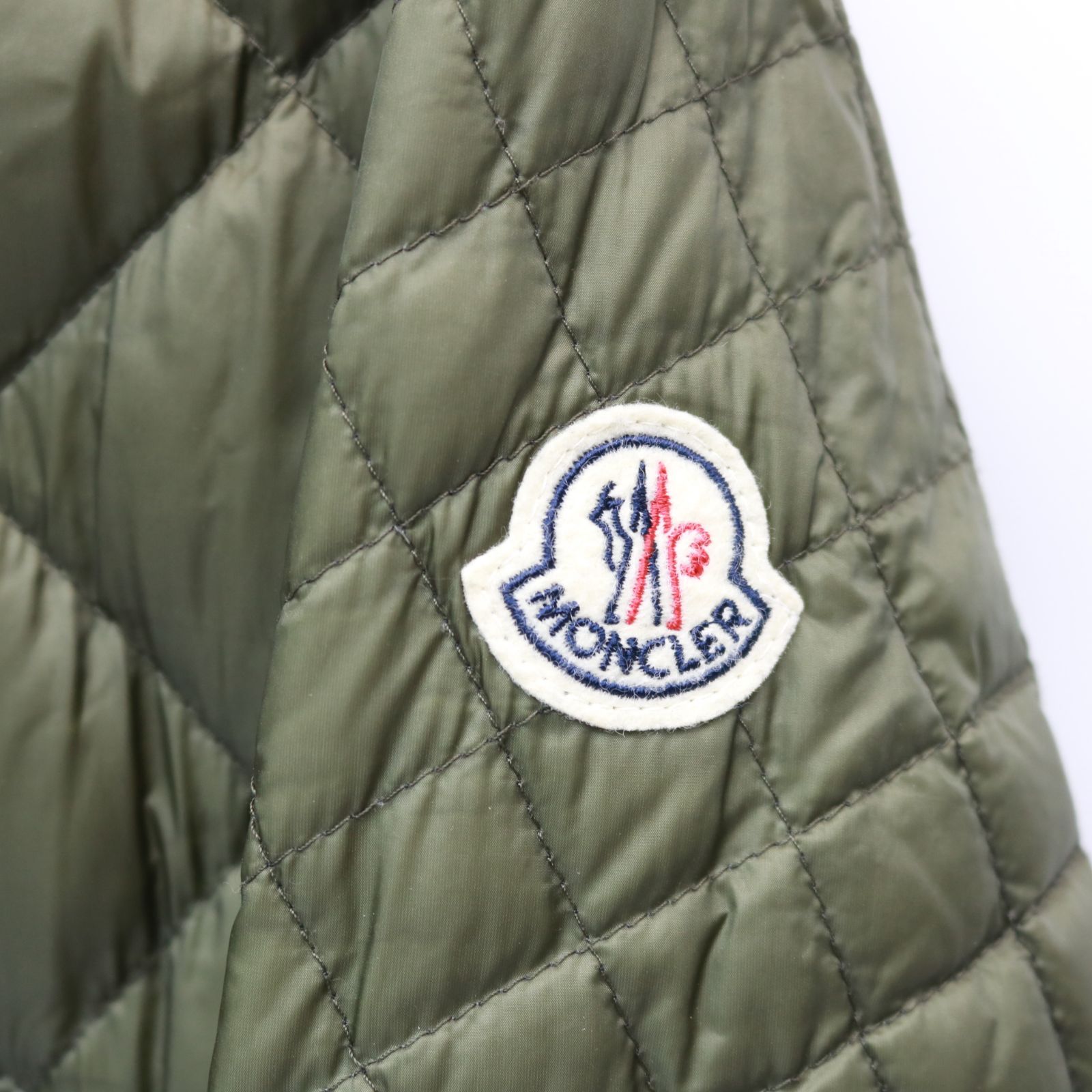 118)MONCLER モンクレール GIMBERT ギンベール キルティング ダウンジャケット サイズ2 オリーブカーキ 正規品認証タグあり -  メルカリ