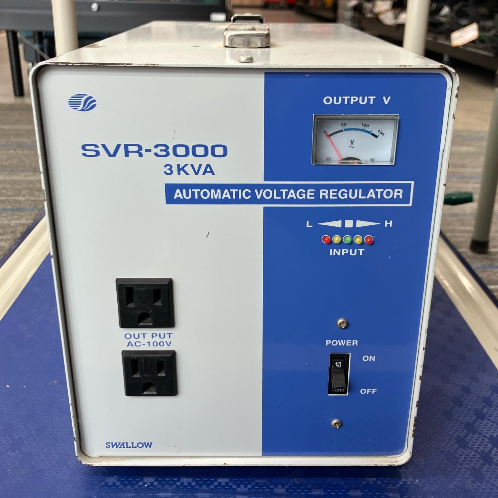 Swallow 工具 工具関連用品 変圧器 SVR-3000 ライトグレー