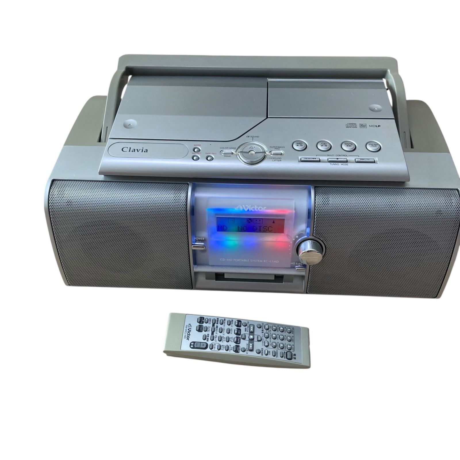 ︎ビクタークラビアRC-L1MD ︎CDMDカセット ︎完動品