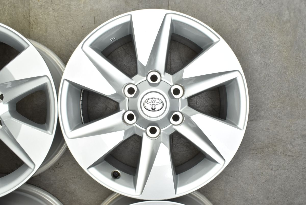 美品】トヨタ 150 ランドクルーザー プラド 後期 純正 17in 7.5J+25