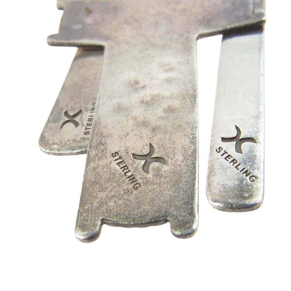 Cippy Crazy Horse シッピークレイジーホース Triple Cross Necklace