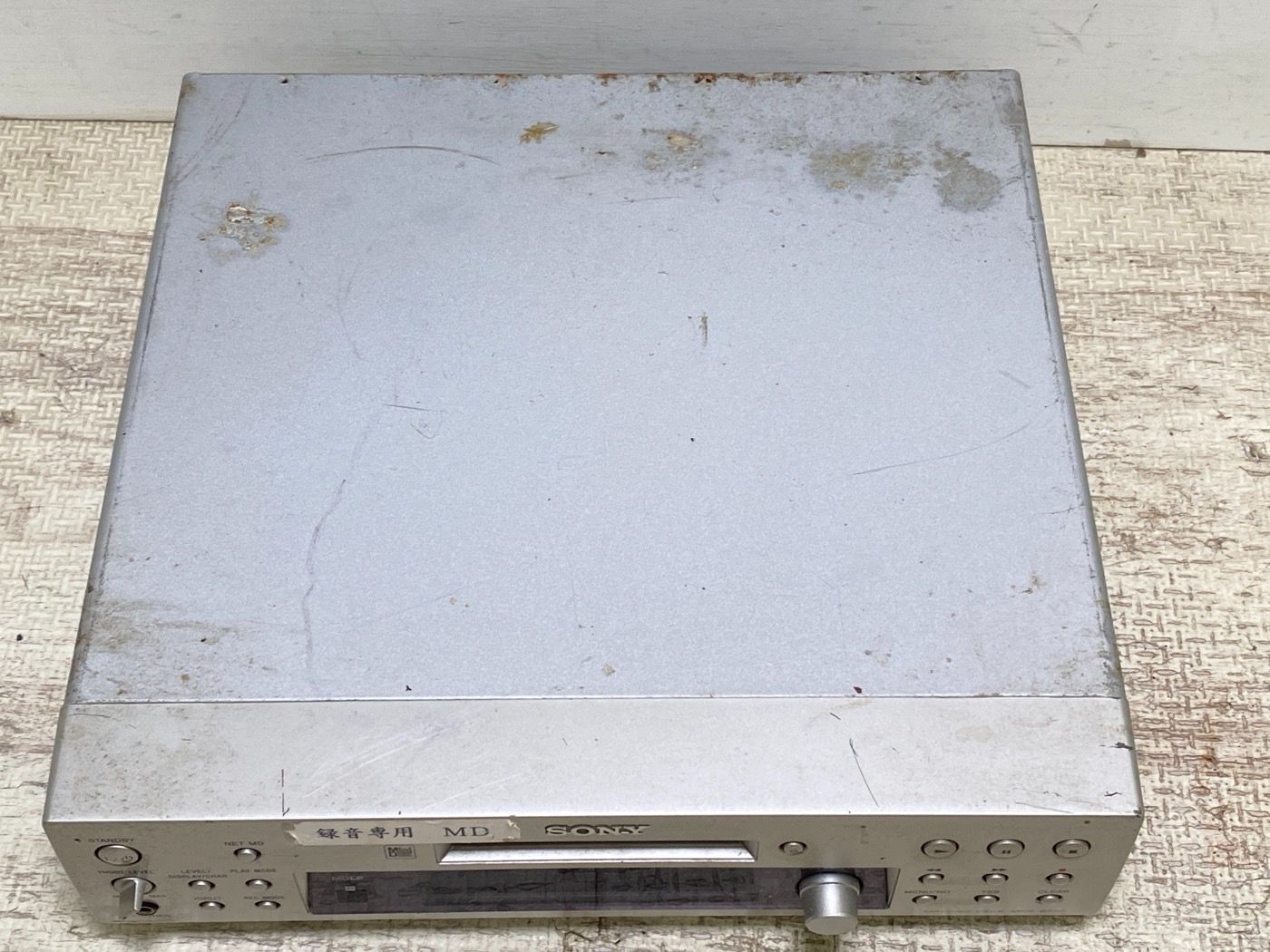 【ジャンク】　SONY MDS-S500 Sony MD Deck MDS – S500 for sale online | eBay