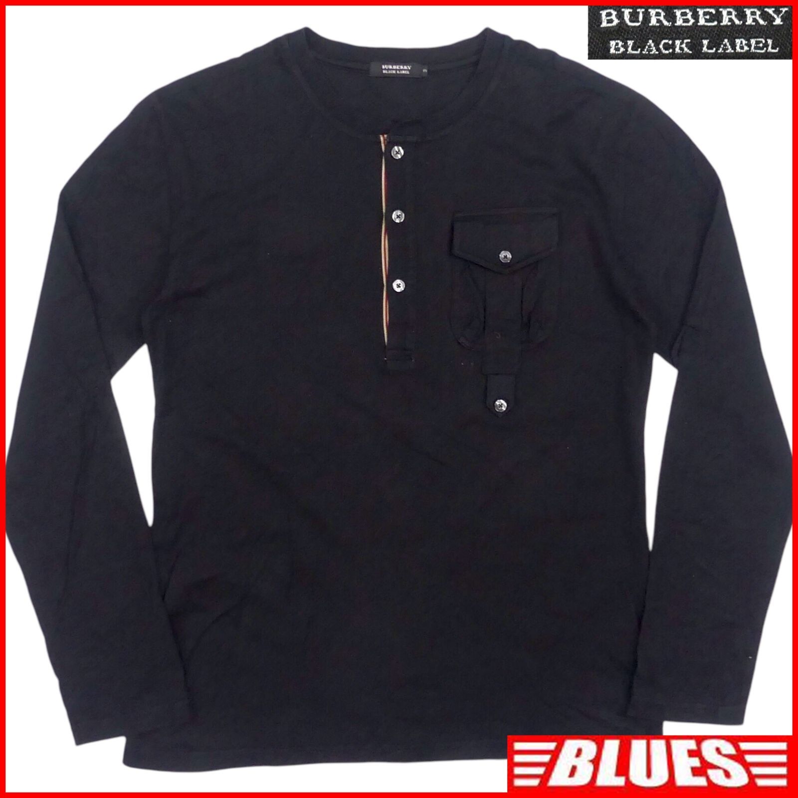 BURBERRY BLACK LABEL 廃盤 バーバリーブラックレーベル Tシャツ L 