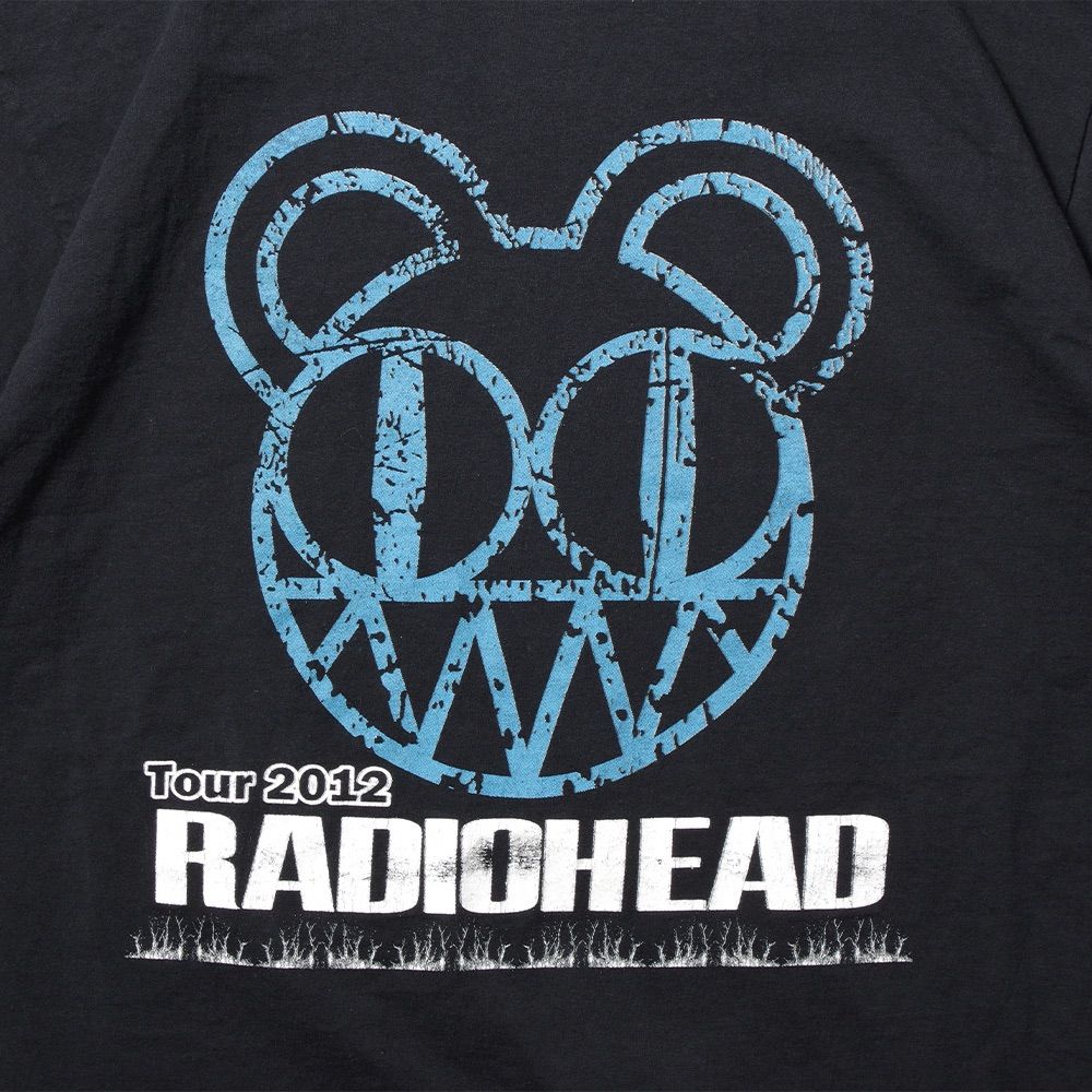 USED MUSIC Tee RADIOHEAD 2012 Tour レディオヘッド 2012ツアー
