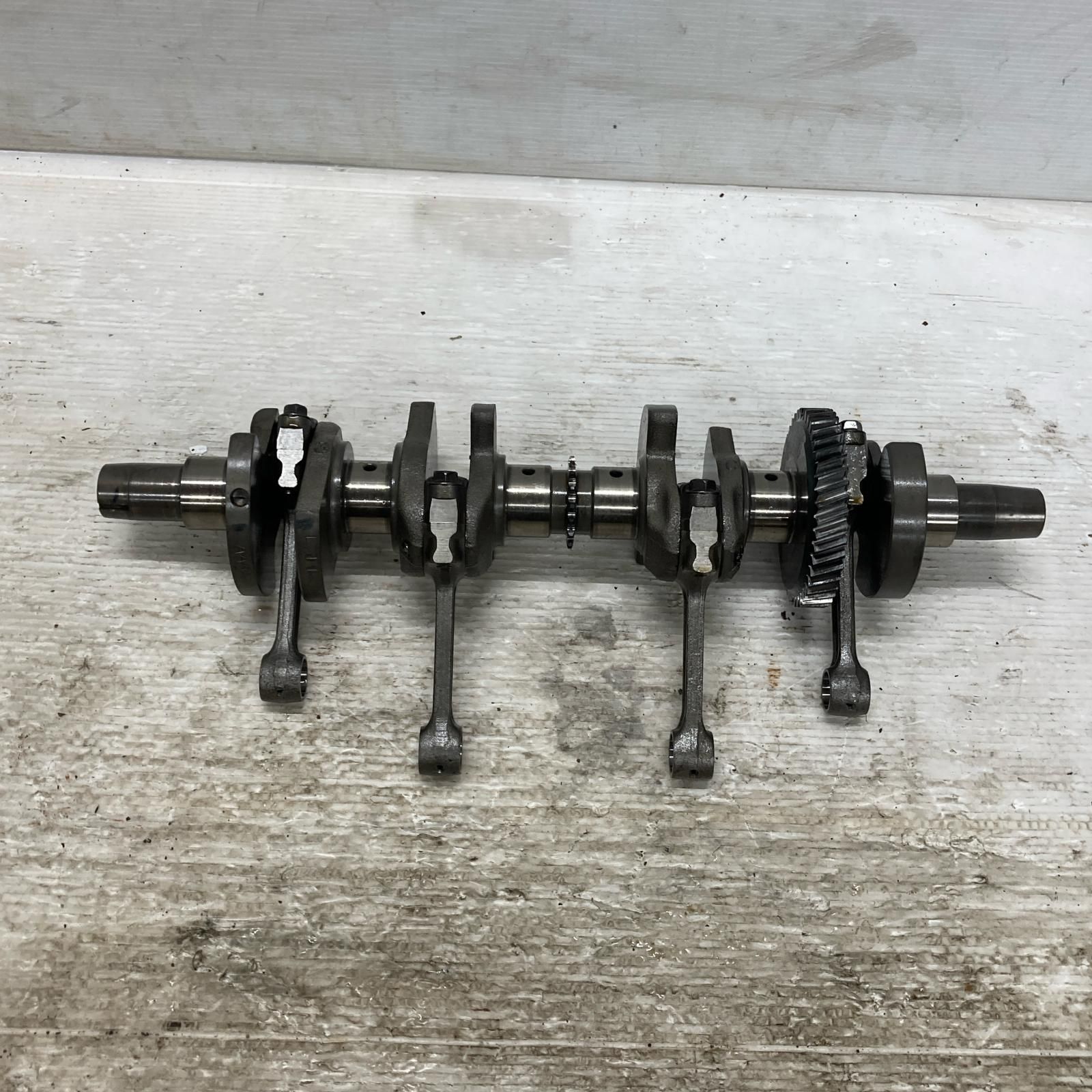 シャリー　製作途中 SUZUKI GSX-R400 GK73A クランクシャフト スズキ