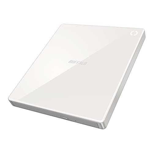 バッファロー ラクレコ＋ iPhone スマホ CD 取り込み CDレコーダー 語学 学習 プレーヤー パソコン不要 W