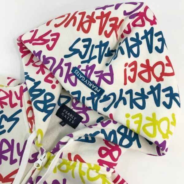 PEARLY GATES パーリーゲイツ 裏起毛 スウェット ジップパーカー