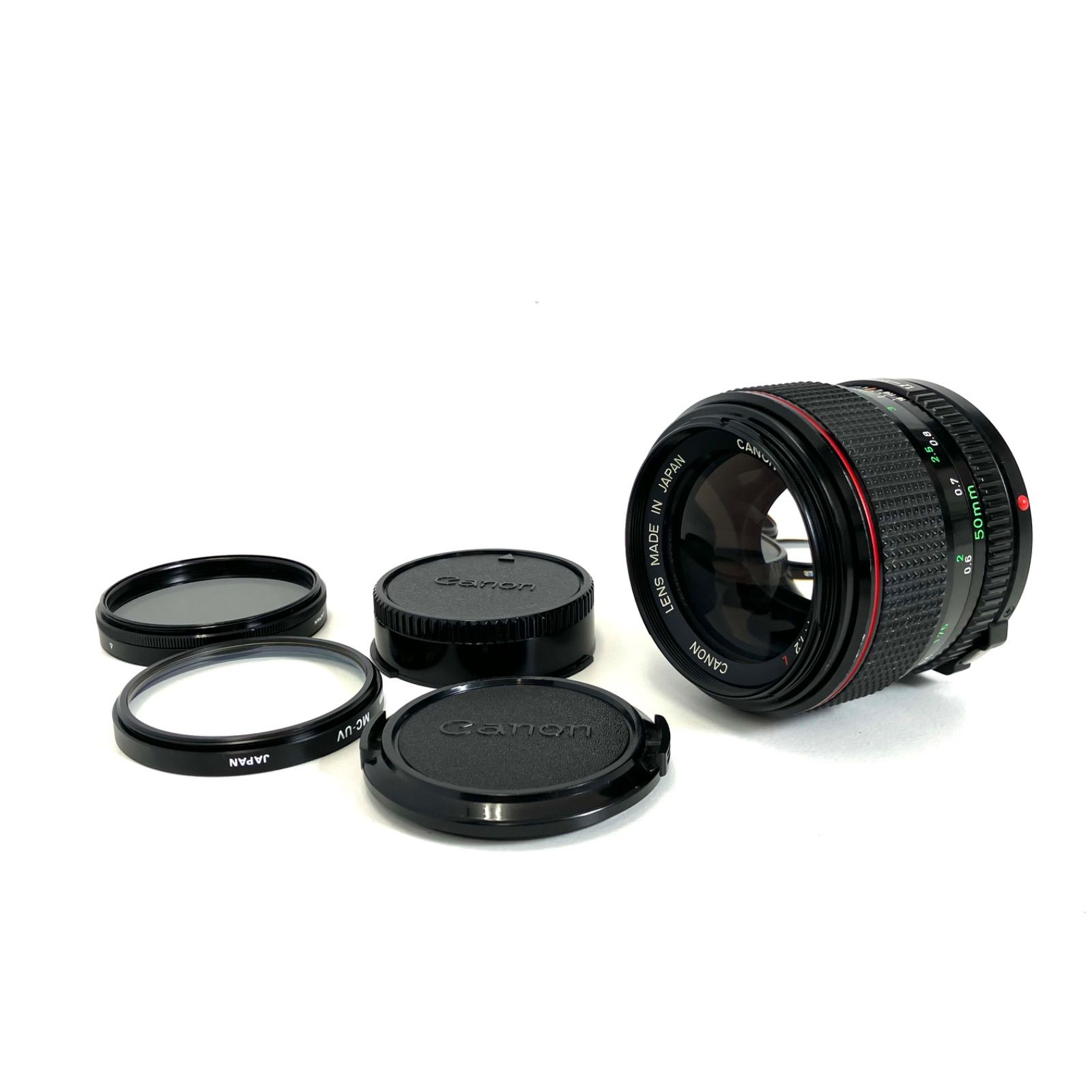 627964】 Canon New FD 50mm F1.2 L レンズ 極美品 - メルカリ