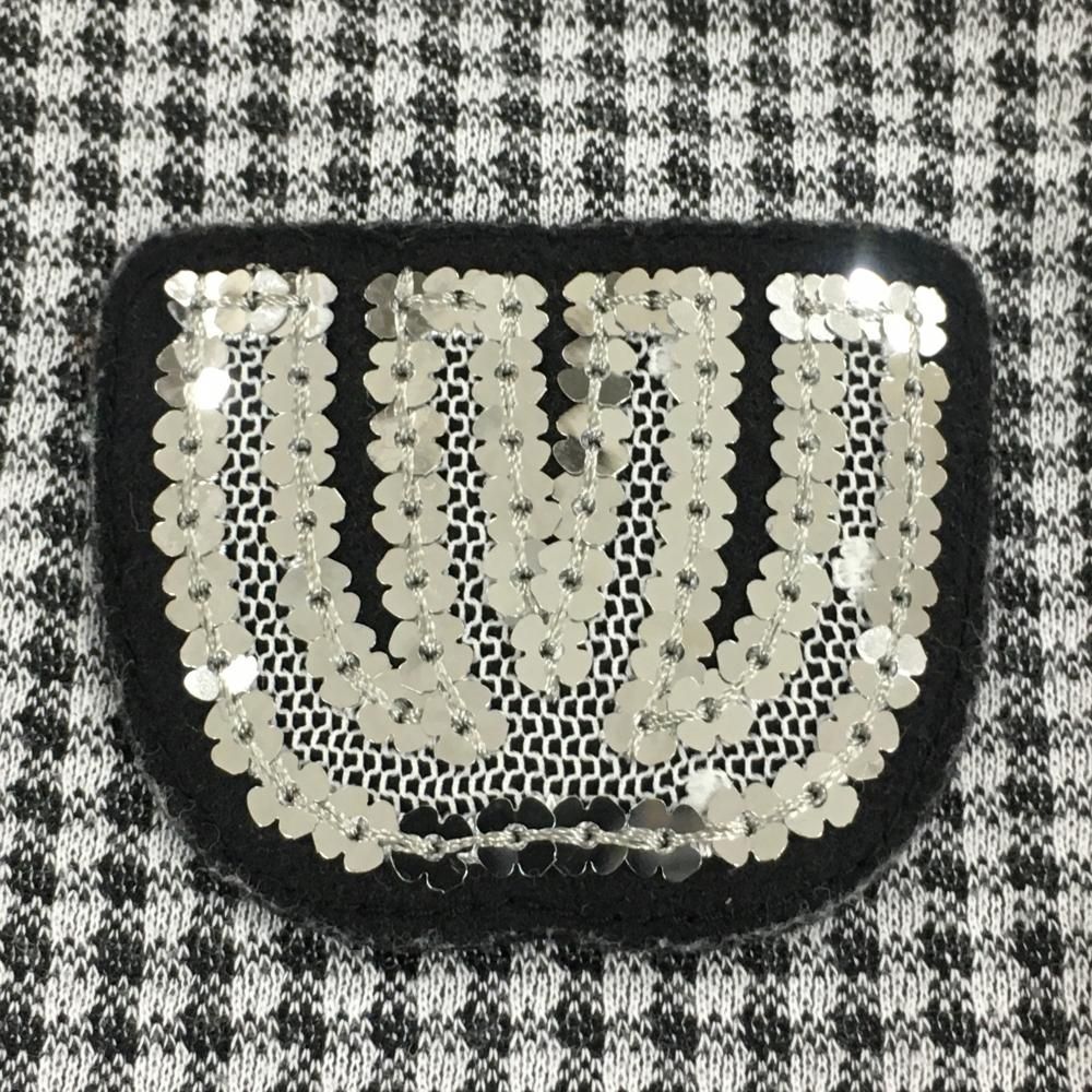 大得価，2025 新品 MU SPORTS MUスポーツ チェックスパンコール キャラクターボールホルダー 703D6900 アーモ・ブラック　※ネコポス便対応