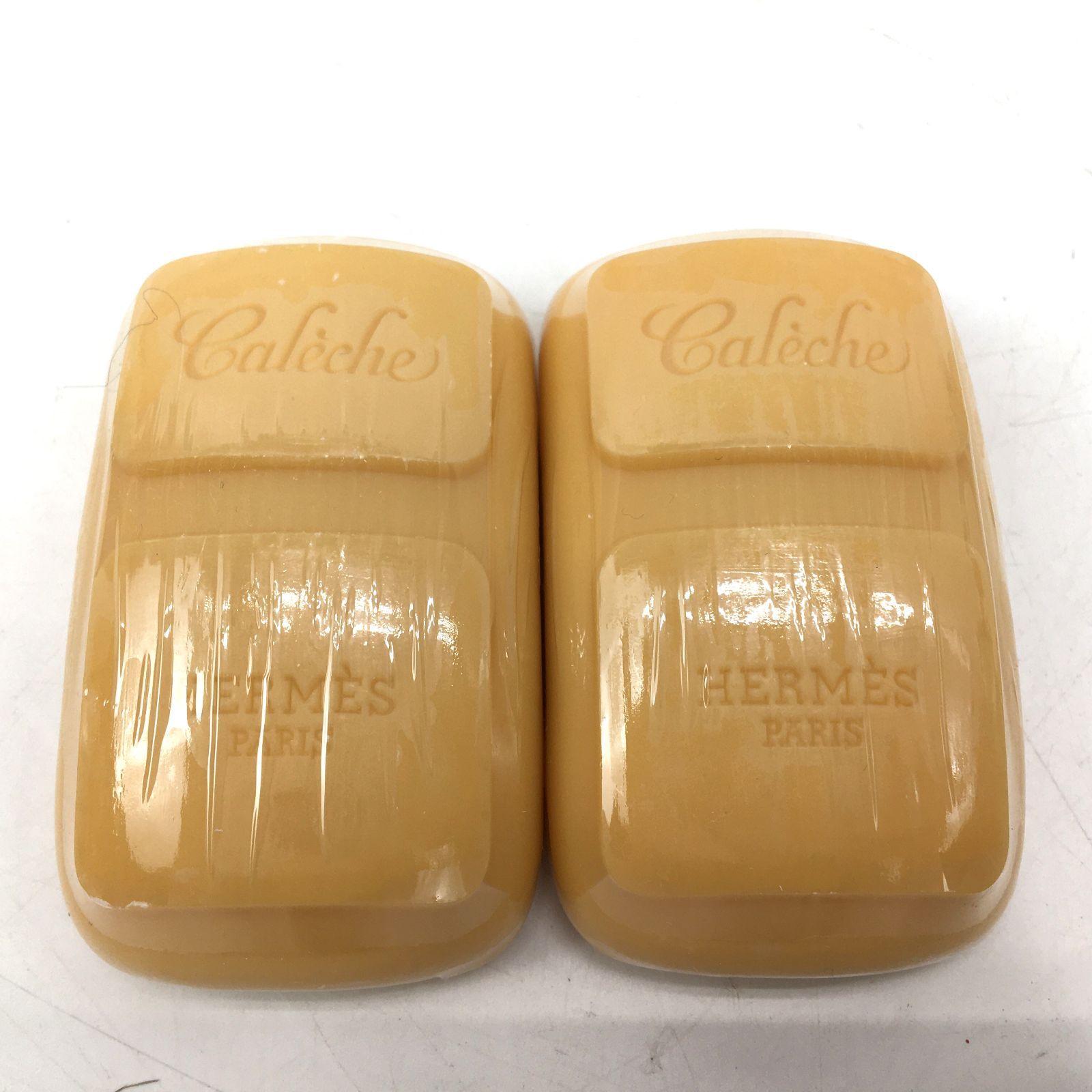 未使用 HERMES エルメス ボディ洗浄料 固形石鹸 2個セット カレーシュ