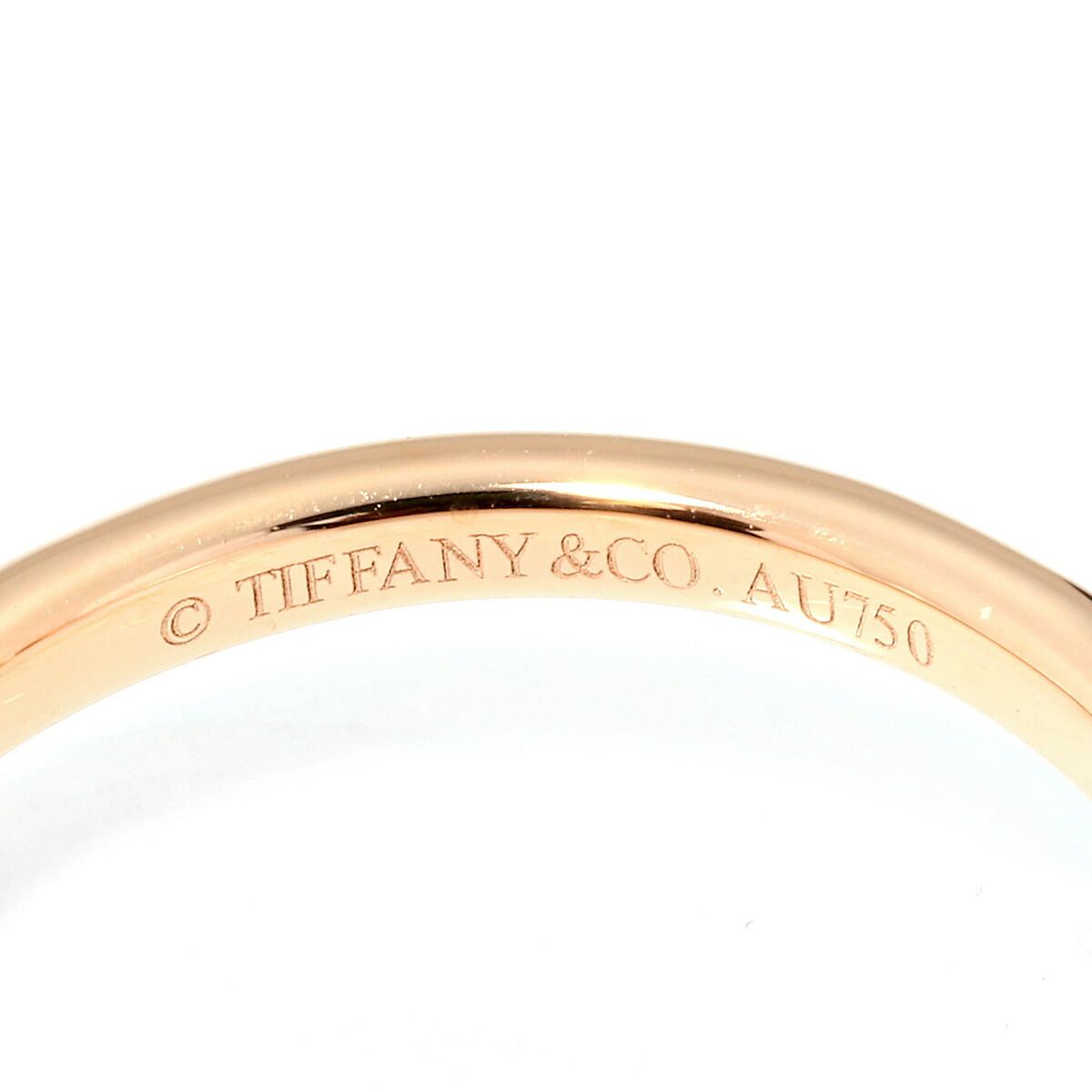 ティファニー センチメンタルハートリング 指輪 ダイヤモンド K18 11号  