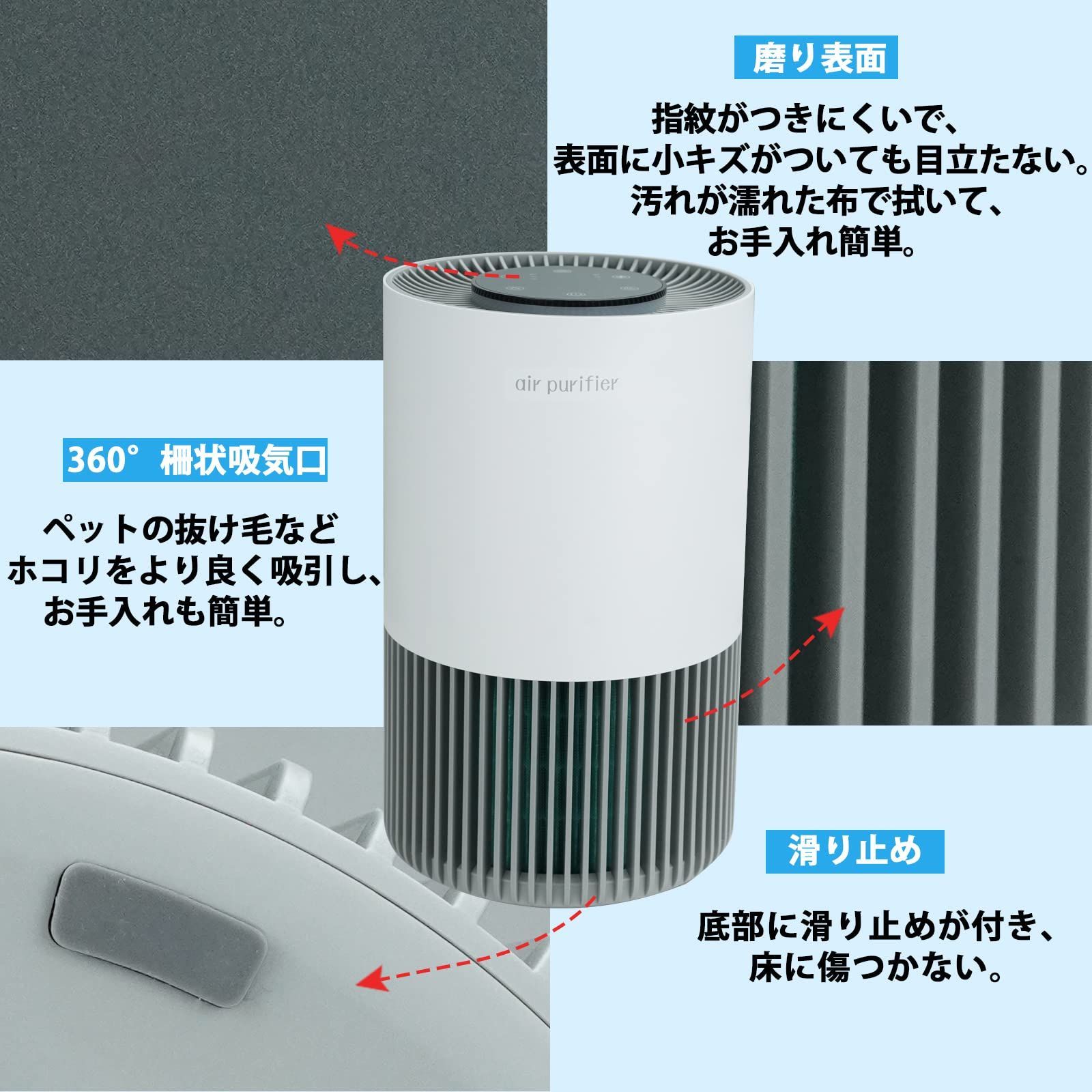 新着商品】換気 玄関 ハウスダスト pm2.5 ダニ 一人暮らし 寝室 ホコリ