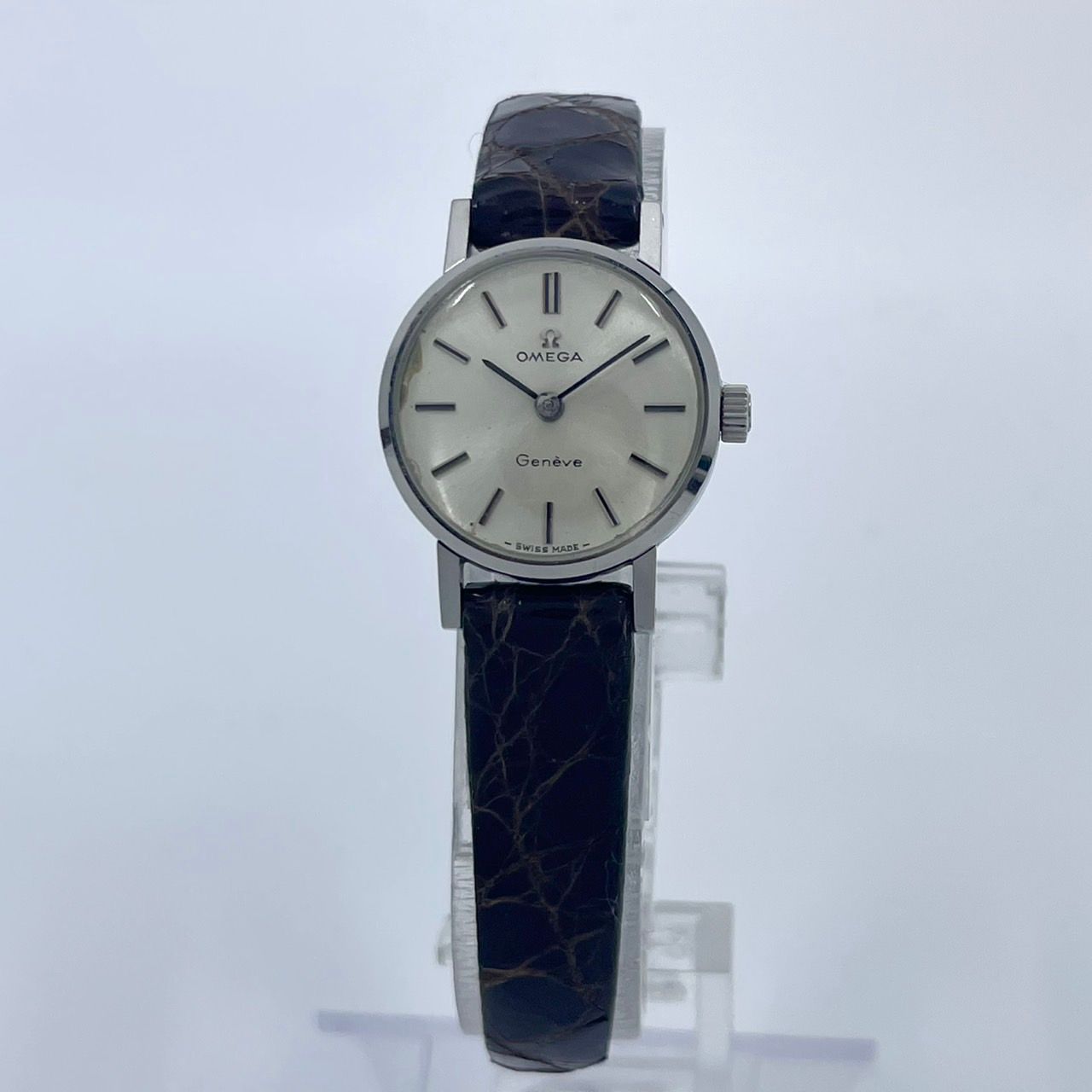 稼働品】OMEGA オメガ ジュネーブ 腕時計 レディース 手巻き