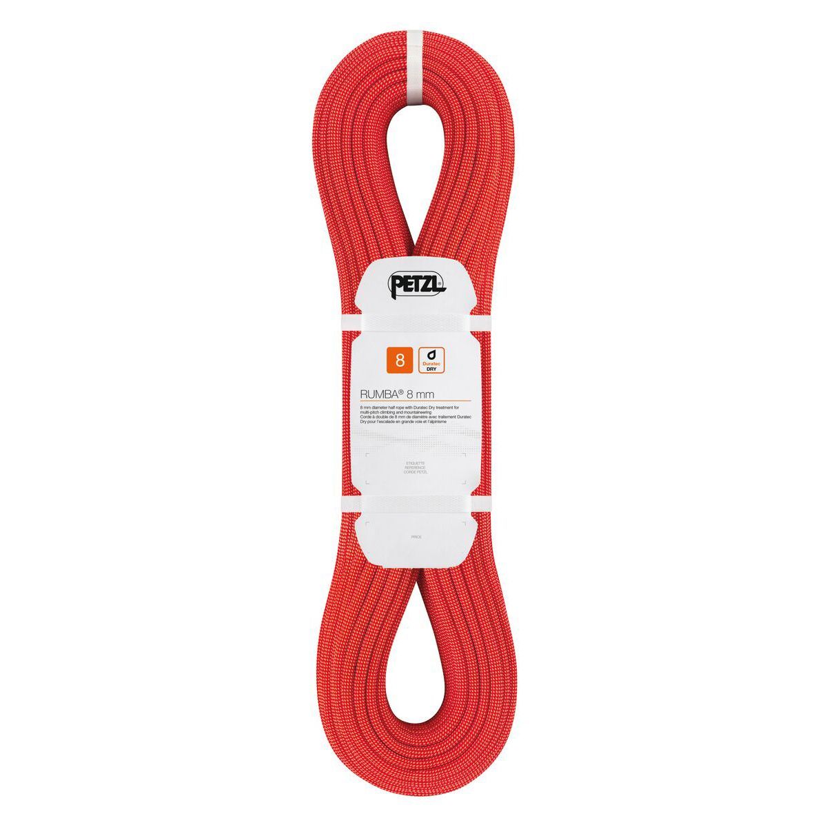 PETZL Rumba 8.0mm half Rope ペツル ルンバ 8mm 50m ハーフロープ 