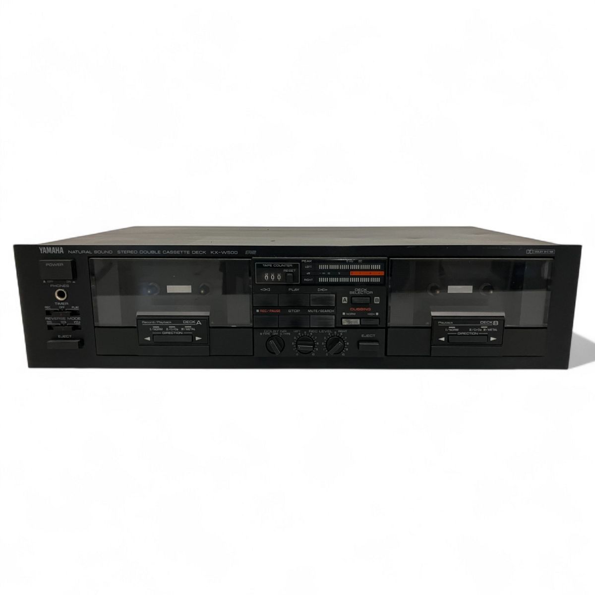 YAMAHA KX-W500 Wカセットデッキ ヤマハ 中古 B10237521 - メルカリ