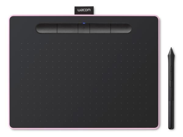 【新品・2営業日で発送】ワコム Intuos　Medium　ワイヤレス　ベリーピンク CTL-6100WL／P0 1個