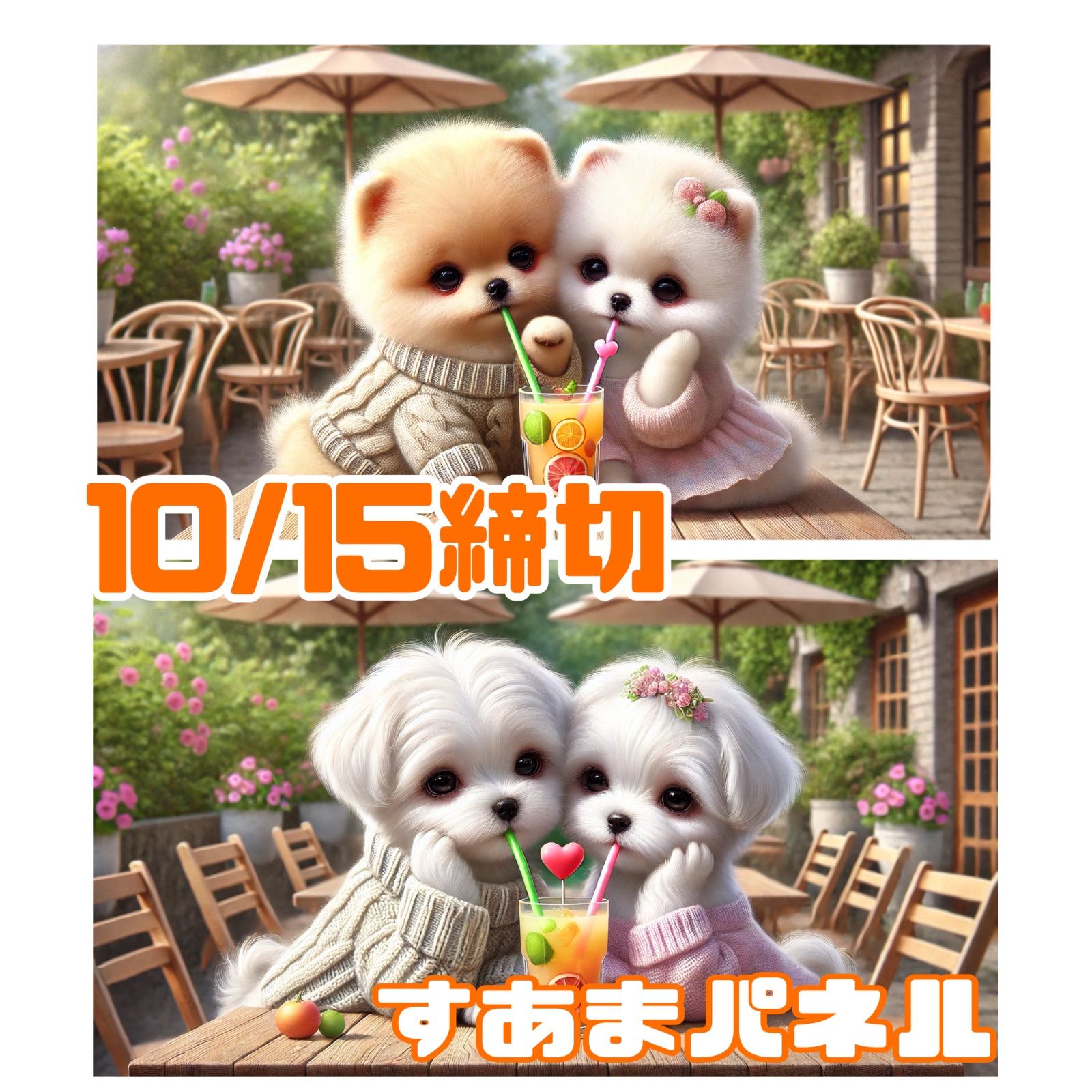 10月15日22時締切】猫とうさぎのぬいぐるみのパネル生地 猫 水 入れ