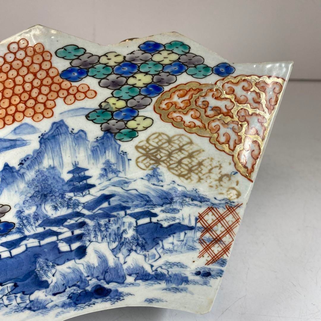 上彩色酒器 時代木