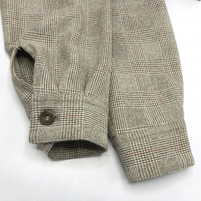 中古】Taiga Igari チェックジャンプスーツ M ベージュ タイガイガリ  