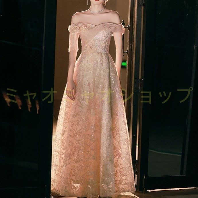 結婚式 イブニングドレス