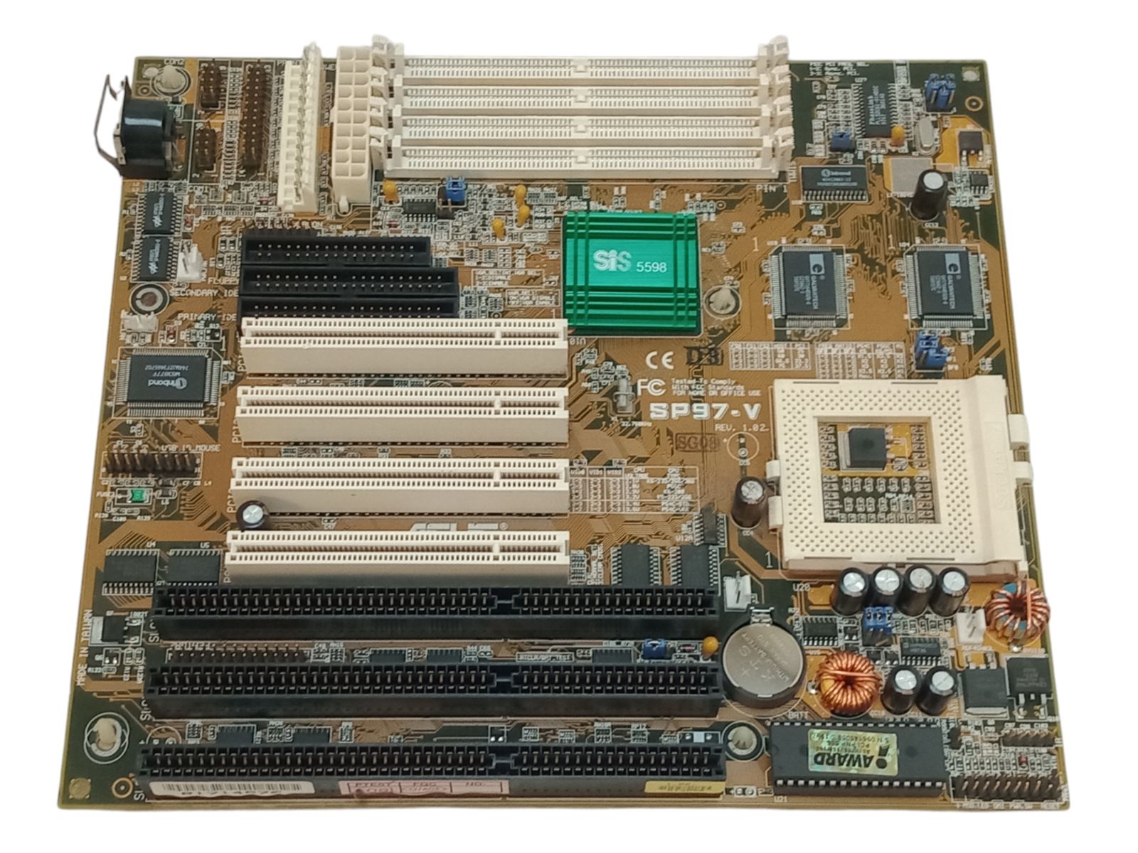 VTG ASUS SP97-V Rev. 1.02 ソケット 7 FPM/EDO Baby AT デスクトップ