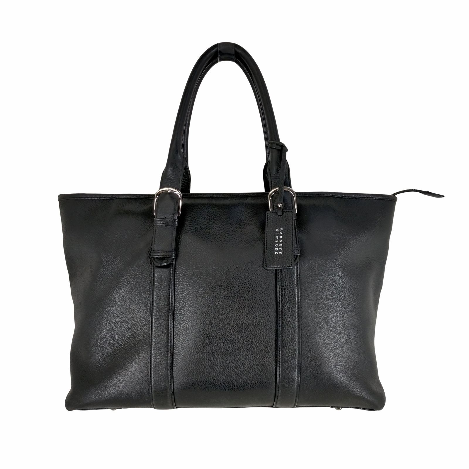 バーニーズニューヨーク BARNEYS NEWYORK レザー ビジネスバッグ A4 