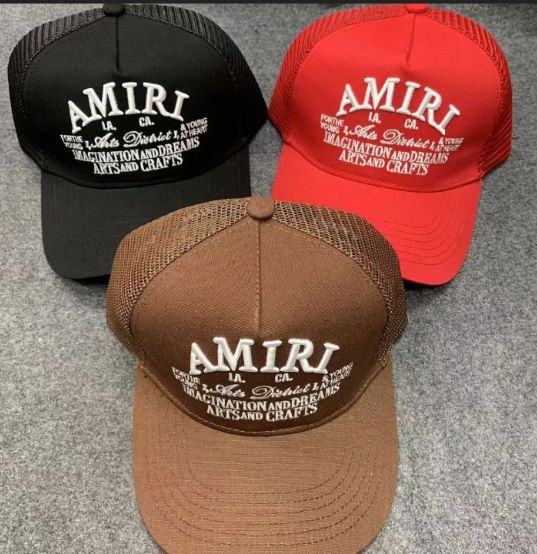 AMIRI アミリ MAロゴ トラッカーキャップ メッシュキャップ 男女