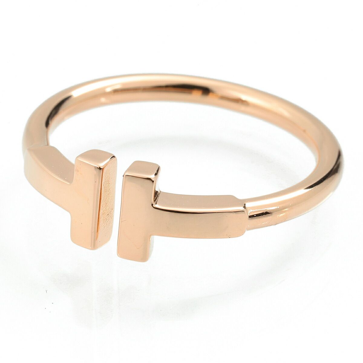TIFFANY＆Co. ティファニー　10号　Tワイヤー　リング　YG 指輪 TIFFANY&Co. ティファニー Tワイヤー リング 指輪 10号 18金 K18