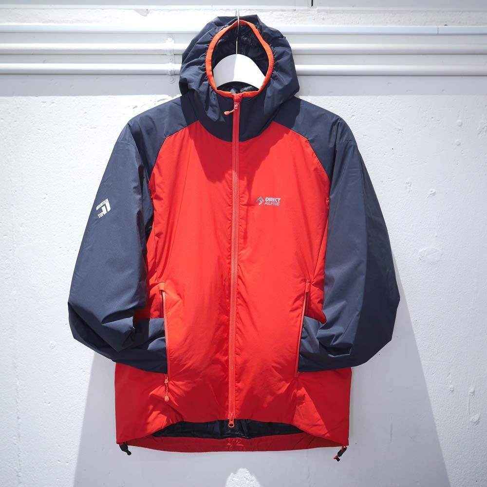 DIRECTALPINE ダイレクトアルパイン UNIQ 1.0 ユニーク brick | black ブリック | ブラック ダウンジャケット クライミング ハイキング バックカントリー シンダウン ダウンジャケット テクニカル チェコ