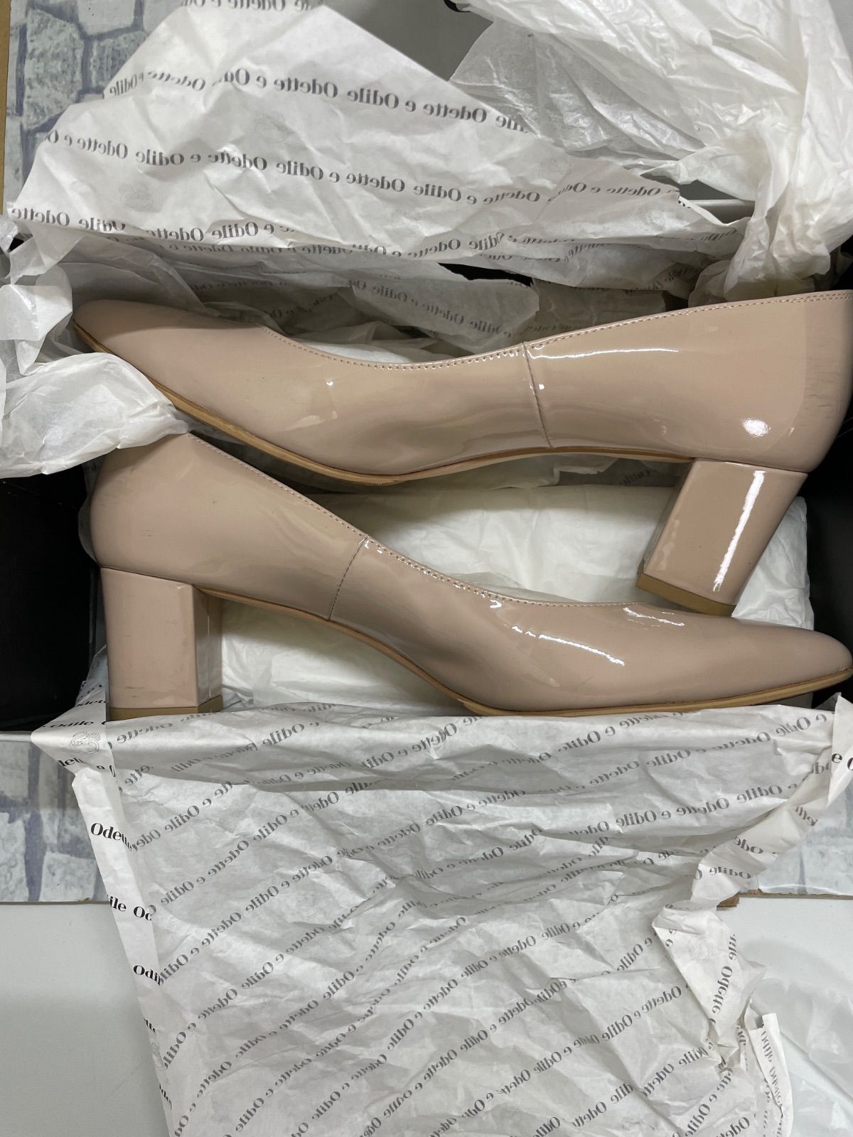 G1-87】◇ Odette e Odile 23 1/2 サイズ ハイヒール箱付き