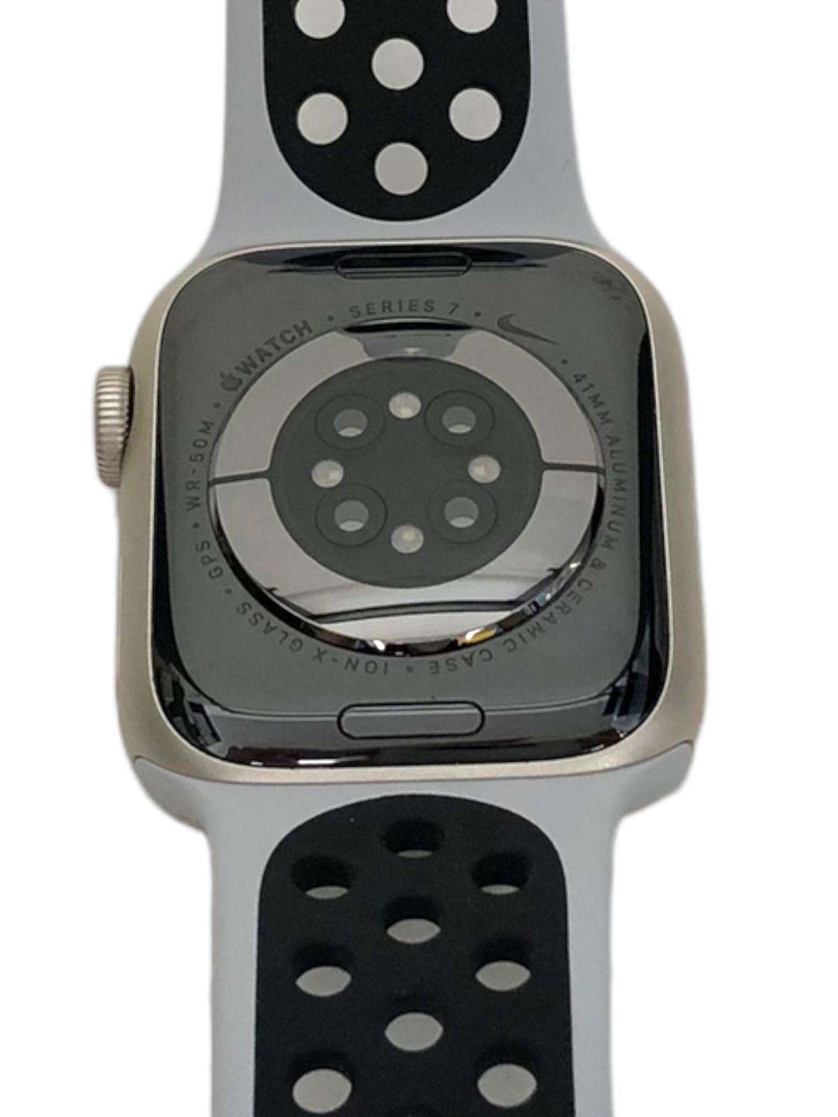 Apple (アップル) Apple Watch Nike Series 7 GPSモデル スターライト ...