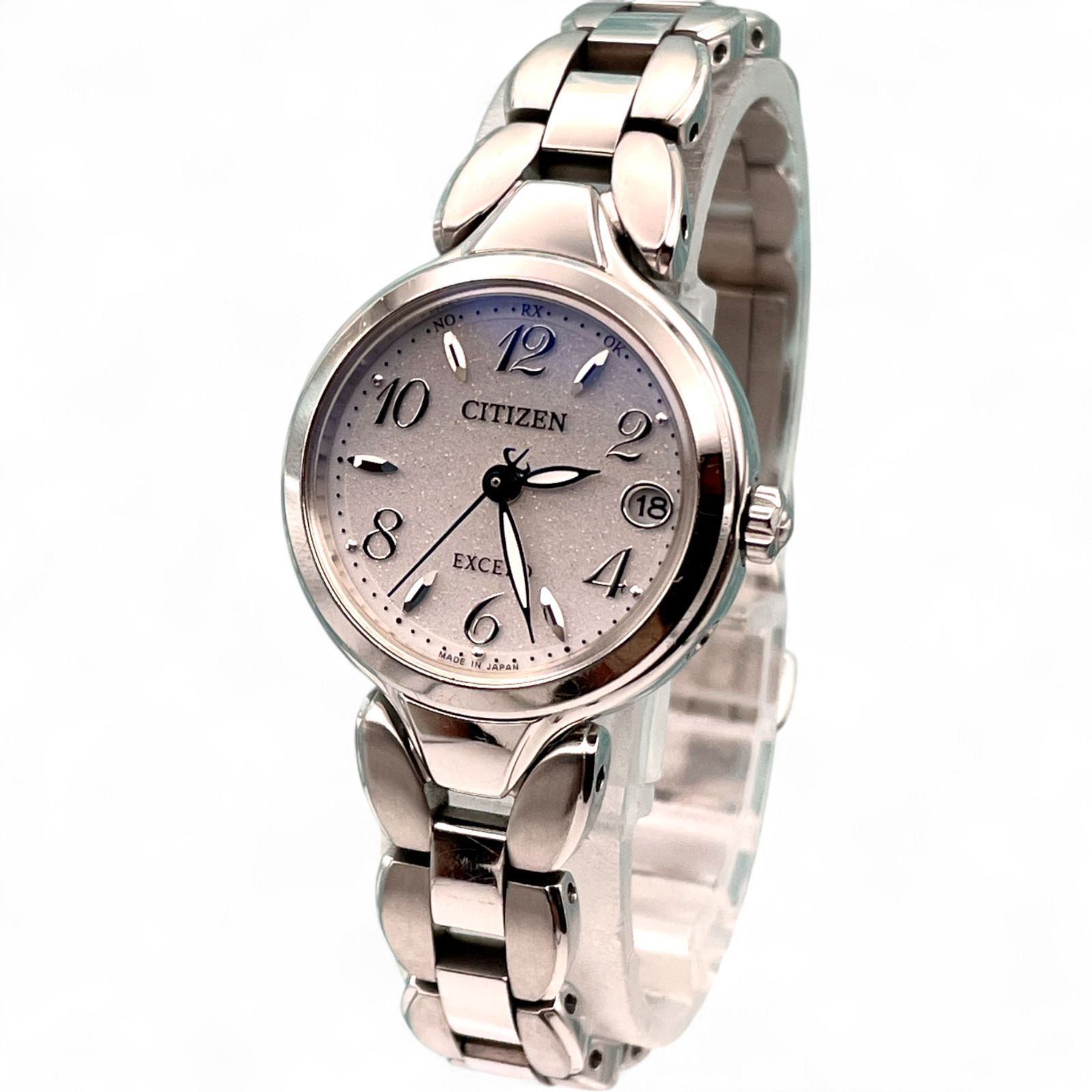 美品 □ 稼働 CITIZEN シチズン レディース 時計 アナデジ