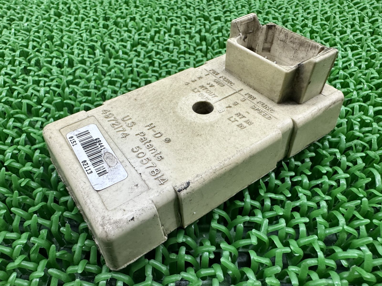 スポーツスター ウインカーモジュール 68441-00 ハーレー 純正 バイク 部品 00年～03年 XL883 XL1200 ターンシグナルキャンセラー
