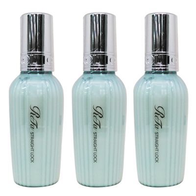 ● 3本セット リファ MTG ストレート ロック 100g ヘアミルク 洗い流さない トリートメント スタイリング ヘアセット ロックオイル STRAIGHT LOCK ReFa