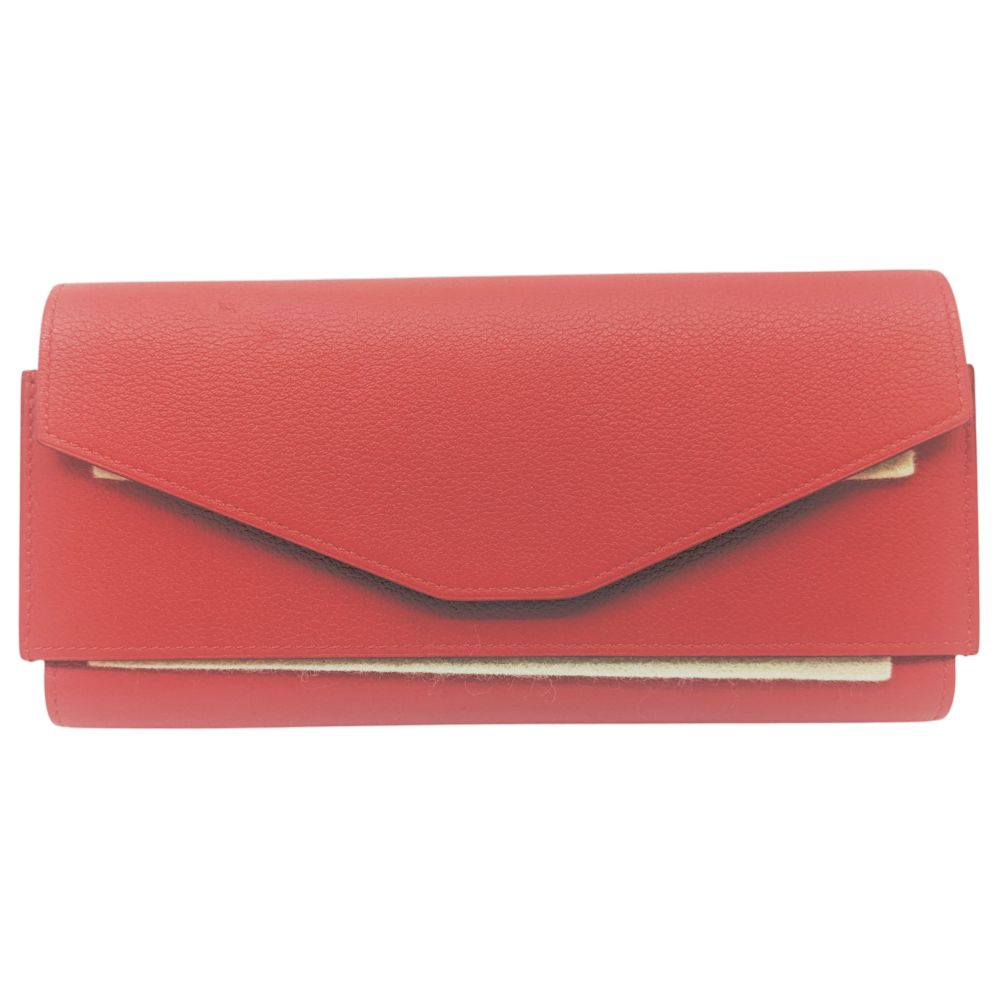 中古】HERMES エルメス パッサン ロング 二つ折り 長財布 財布 レザー  