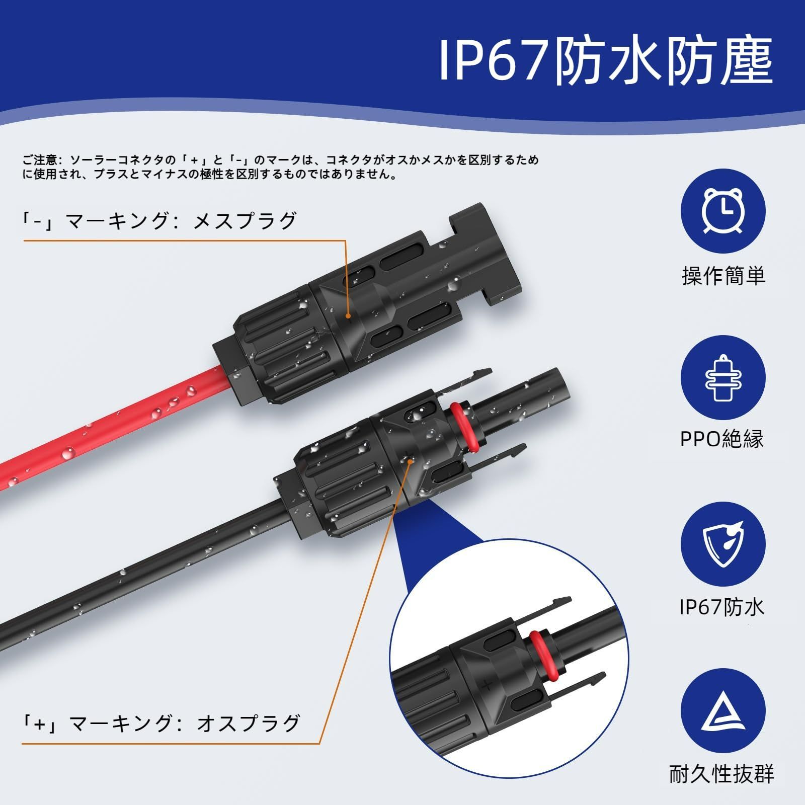 XT60メス よき → アンダーソン変換ケーブル