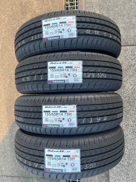 155/65R14 YOKOHAMA BluEarth-RV RV03 CK ブルーアースRV CK
