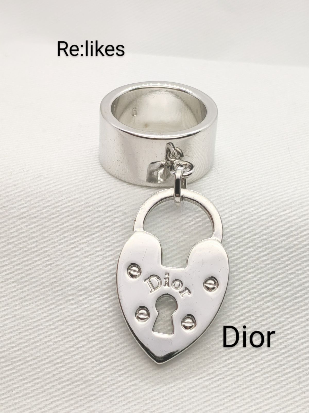 Dior クリスチャン ディオール リング ハート ロック