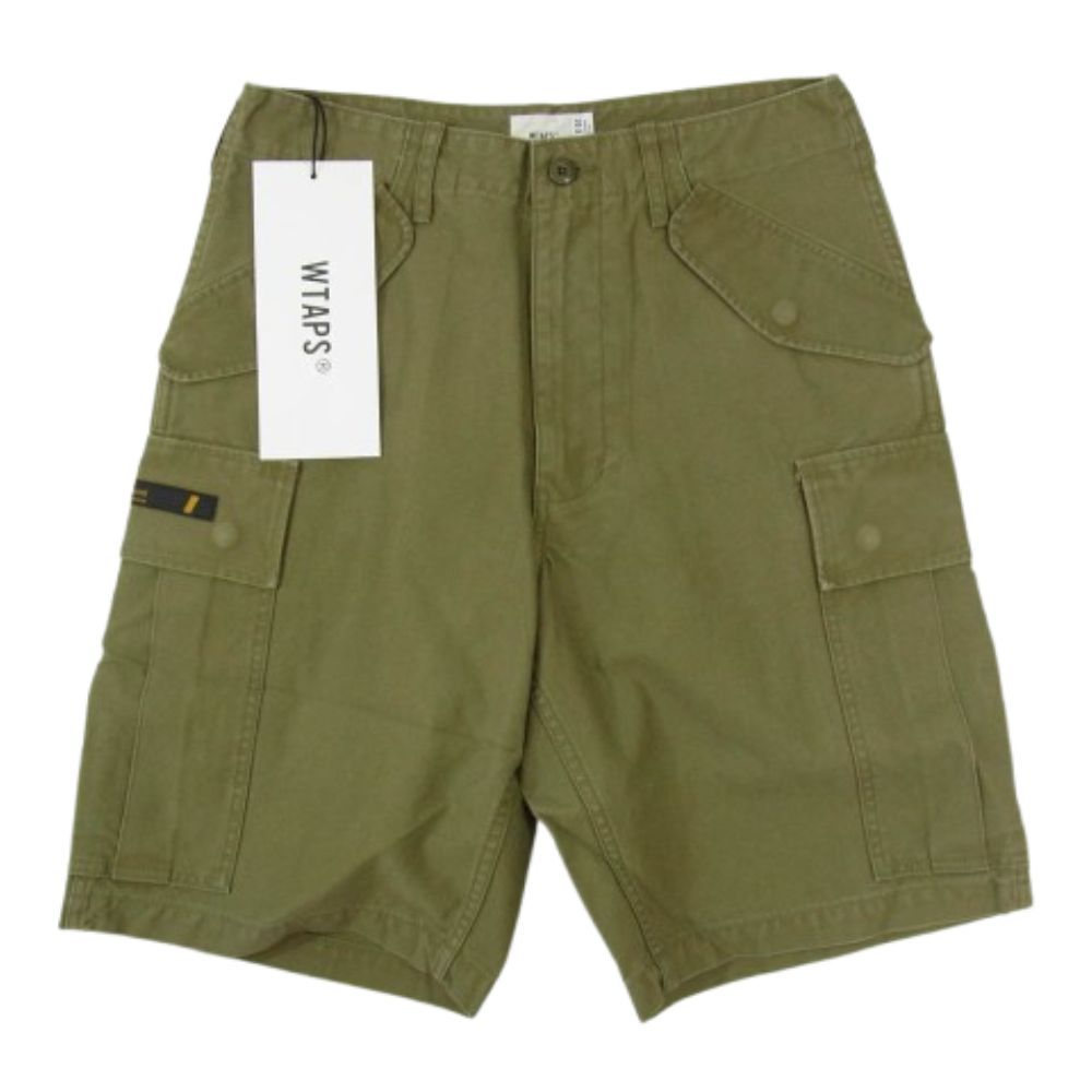 WTAPS ダブルタップス 20SS 201WVDT-PTM05 Cargo Shorts カーゴ ショーツ カーキ系 X01 新古品